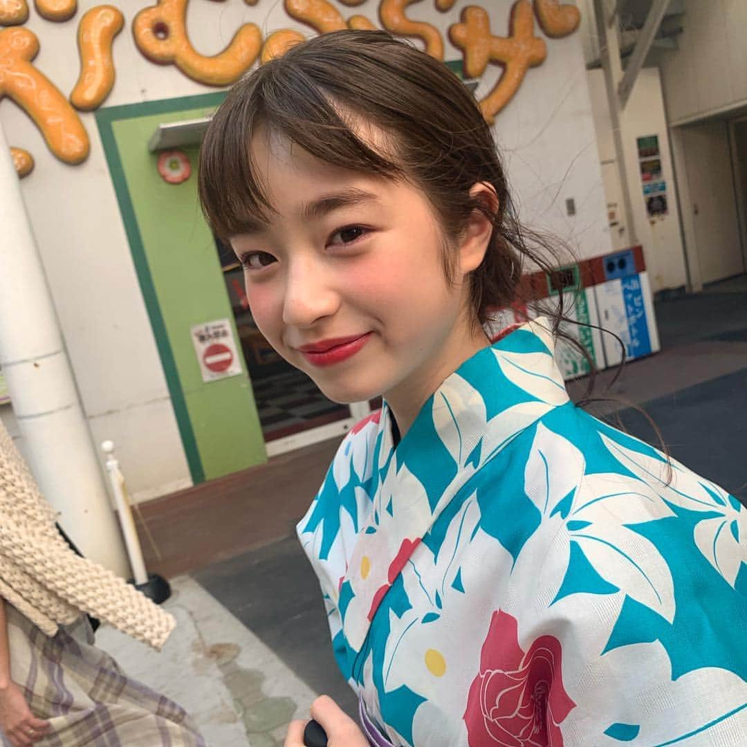 ニコ☆プチさんのインスタグラム写真 - (ニコ☆プチInstagram)「﻿ 夏はゆかたが着たくなるよね〜👘❣️﻿ ﻿ ﻿ かわいいオフショがたっっっくさんあるから、またあげますねん📸✨﻿ ﻿ ﻿ ﻿ #ニコプチ﻿ #丸山真亜弥﻿ #中山あやか﻿ #葛西杏也菜﻿ #ゆかた﻿ #浴衣﻿ #夏」6月27日 19時55分 - nicopuchi_official