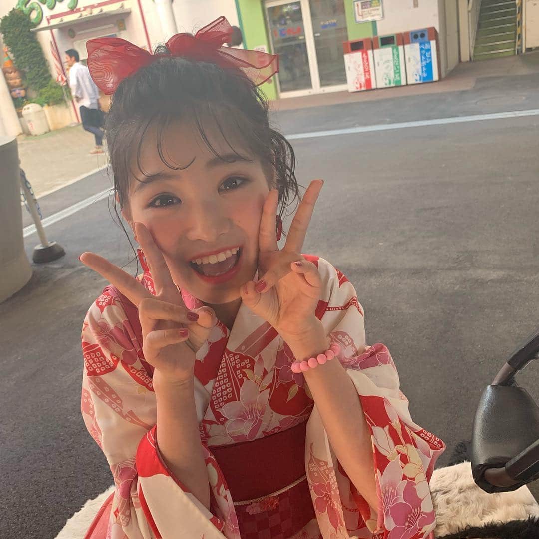 ニコ☆プチのインスタグラム：「﻿ 夏はゆかたが着たくなるよね〜👘❣️﻿ ﻿ ﻿ かわいいオフショがたっっっくさんあるから、またあげますねん📸✨﻿ ﻿ ﻿ ﻿ #ニコプチ﻿ #丸山真亜弥﻿ #中山あやか﻿ #葛西杏也菜﻿ #ゆかた﻿ #浴衣﻿ #夏」