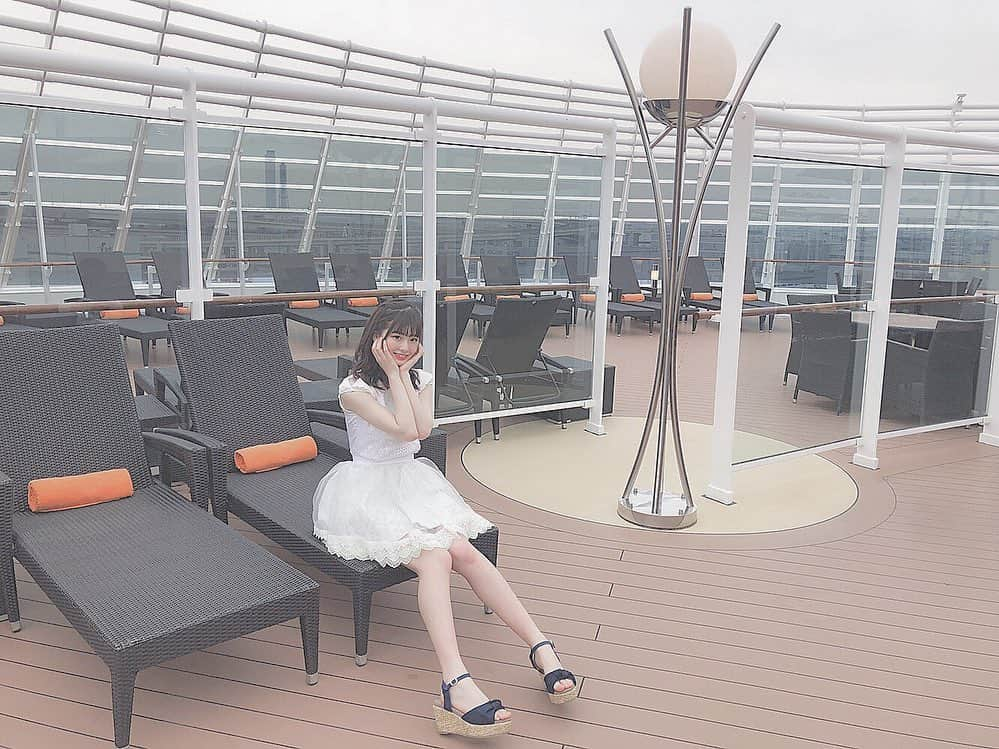 浅井七海さんのインスタグラム写真 - (浅井七海Instagram)「*.﻿ ﻿ ﻿ 豪！華！客！船！🚢！﻿ ﻿ ﻿ ﻿」6月27日 20時11分 - naamin48_