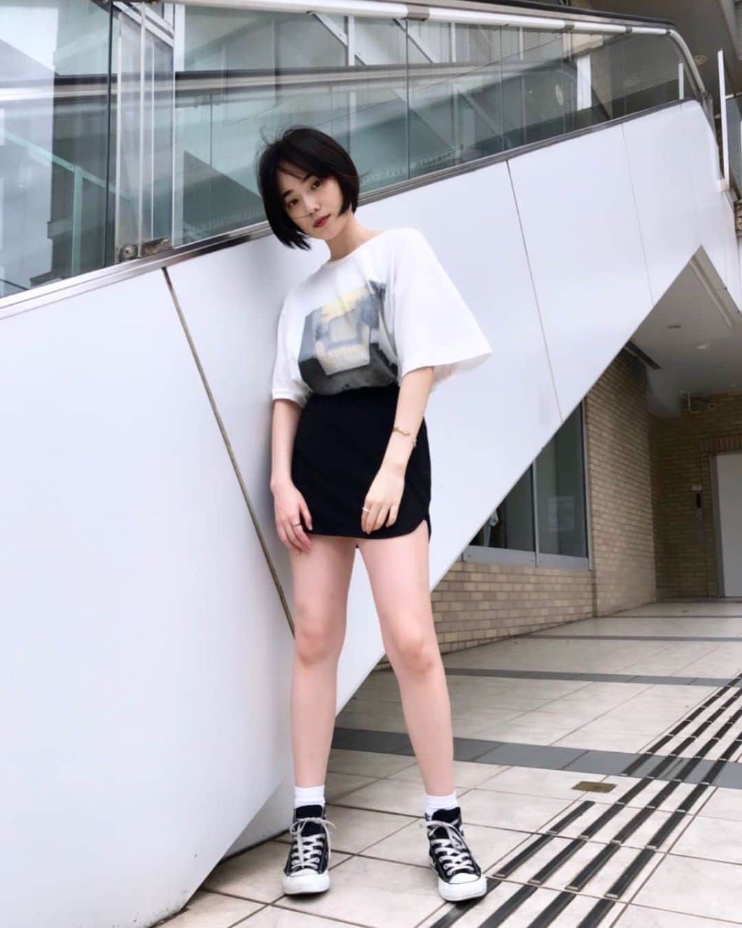 Mikako さんのインスタグラム写真 - (Mikako Instagram)「きょう #maisonmargiela #emoda #converse」6月27日 20時27分 - mikako_faky