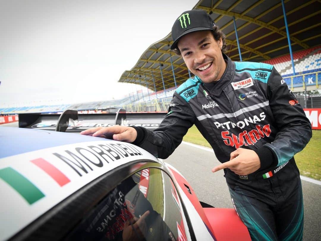 MotoGPさんのインスタグラム写真 - (MotoGPInstagram)「Vehicle swap 🏍 🔄 🚘 // @frankymorbido completed two laps of Assen in @spenglerbruno's DTM BMW with the professional rider as his passenger 💨 Swipe left and check out our story for more! 📸 #MotoGP #FM21 #Motorcycle #Racing #Motorsport」6月27日 20時28分 - motogp