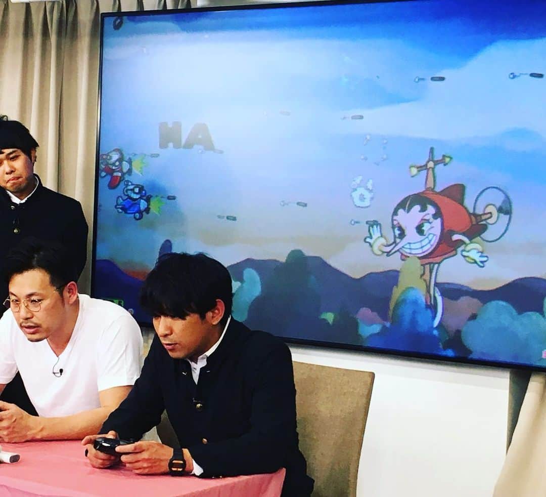 のインスタグラム：「cupheadおもろ  #今日 #深夜1時35分から #テレビ東京 #勇者ああああ」