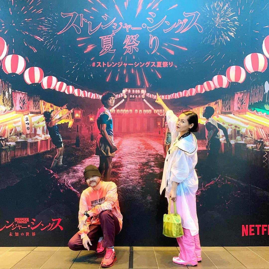 DJ DARUMAのインスタグラム：「🏮#ストレンジャーシングス夏祭り」