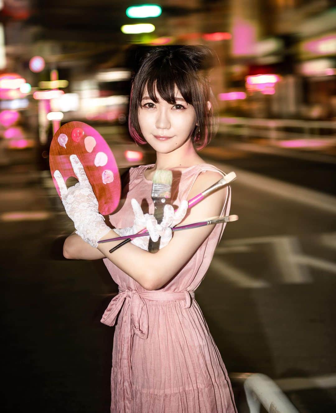マコ・プリンシパルさんのインスタグラム写真 - (マコ・プリンシパルInstagram)「My new image💗‬ Princess night play👸✨ ・ ‪photo by Noe📸Thx xoxo‬ ・ ‪ポーズはセーラームーン🌙💫💗💗✨‬月で撮りました ・ 🌙 ・ 🌙 ・ #badgirl #Princess #Love #secret #art #artist #catgirl #tokyo #japan #noe」6月27日 21時12分 - makopuri