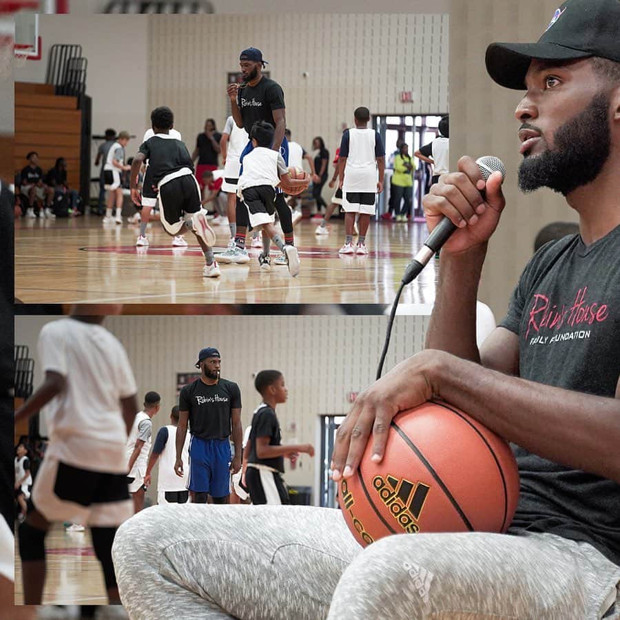 Miami HEATさんのインスタグラム写真 - (Miami HEATInstagram)「Coach Justise made it happen for the kids in H-Town at his annual @iamjustise Clinic🤘」6月27日 21時55分 - miamiheat