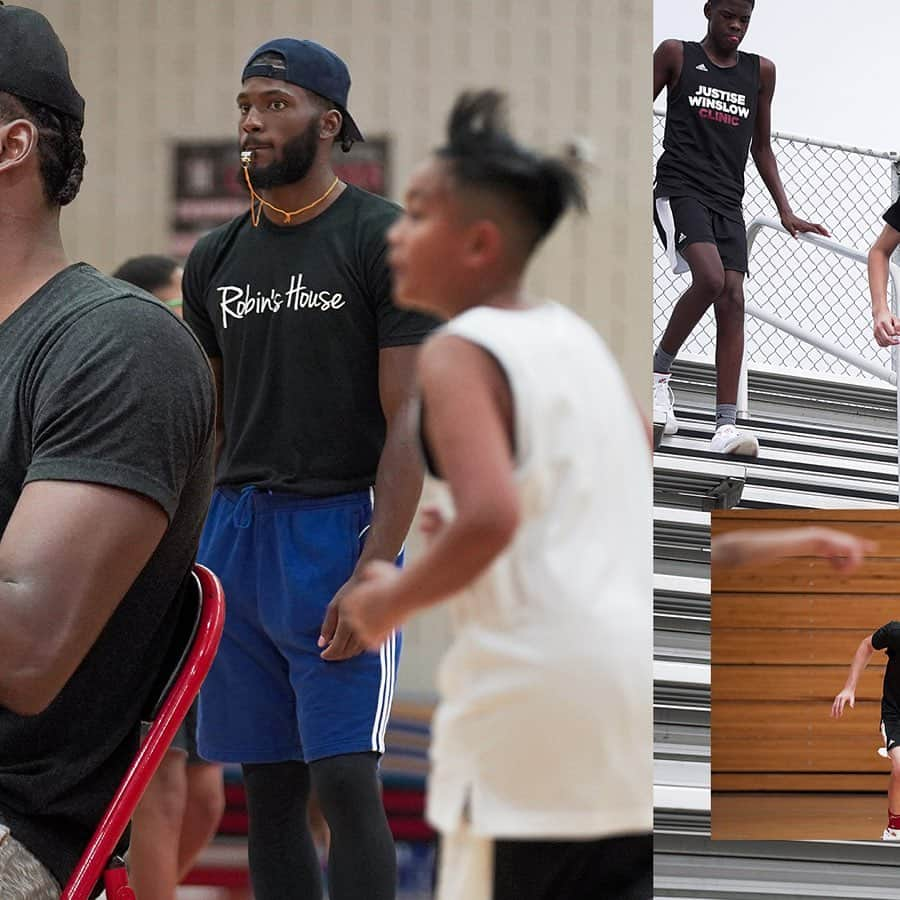 Miami HEATさんのインスタグラム写真 - (Miami HEATInstagram)「Coach Justise made it happen for the kids in H-Town at his annual @iamjustise Clinic🤘」6月27日 21時55分 - miamiheat