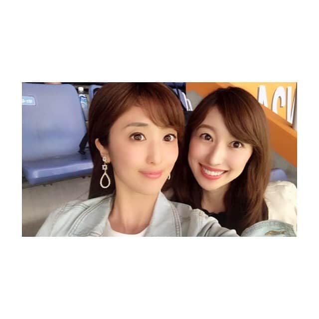 川口智美のインスタグラム：「さゆと #サッカー観戦 ⚽️ #横浜Fマリノス vs #松本山雅FC の試合を観ました❤️💙💚 サッカーの試合が終わった後は いつもアドレナリンが出ている 気がする！w  さゆ、ありがとう〜♪ #jleague #soccer #fmarinos #yamagafc #マリノス #松本山雅 #日産 #日産スタジアム #Jリーグ #スポーツ観戦」