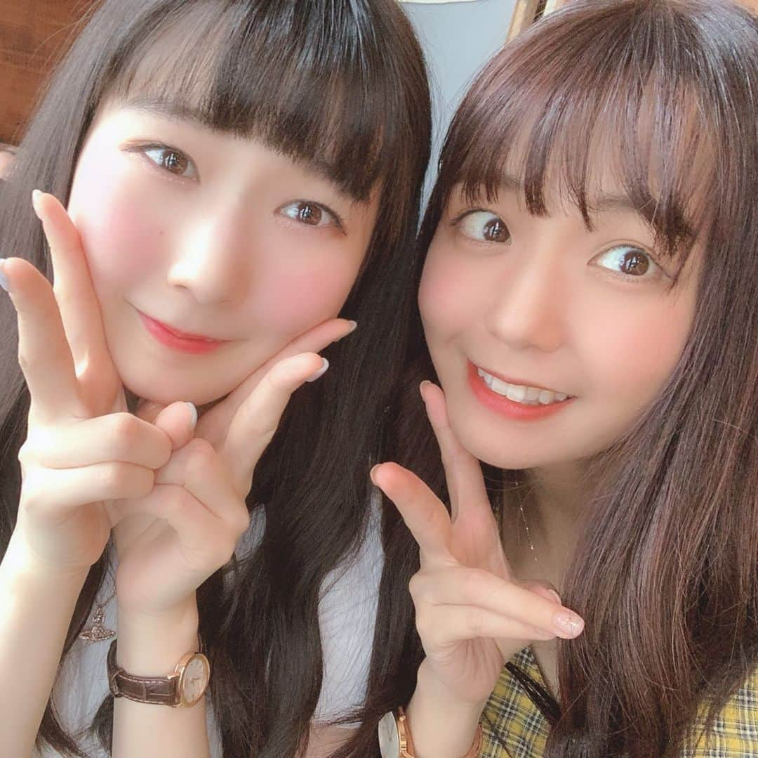 宮崎由加さんのインスタグラム写真 - (宮崎由加Instagram)「昨日、声優のあゆみちゃんとランチしてきました🌻🧡 . お顔も可愛ければ心も可愛い癒しの時間☺️ カメラのアプリからInstagramの知識までたくさん教えてもらいました🌈 . 次の予定ももう決めちゃった〜🥰昨日はありがとうあーちゃん💗  #綾乃あゆみ  #宮崎由加  #声優」6月28日 9時47分 - yuka_miyazaki.official