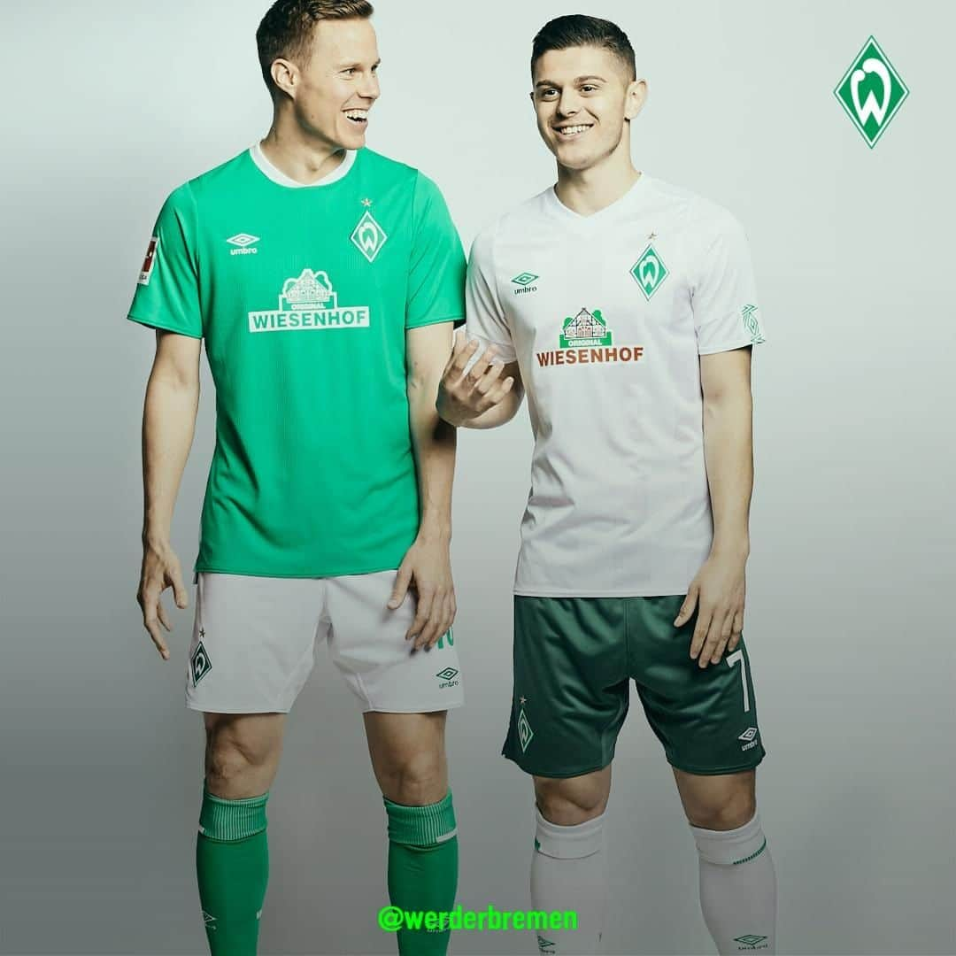 ヴェルダー・ブレーメンさんのインスタグラム写真 - (ヴェルダー・ブレーメンInstagram)「2019/2020💚 #bepartofit _______ #werder #bremen #svw #wonderwall #greenwhitewonderwall #umbro #grünweiß #dassindwir」6月28日 1時01分 - werderbremen