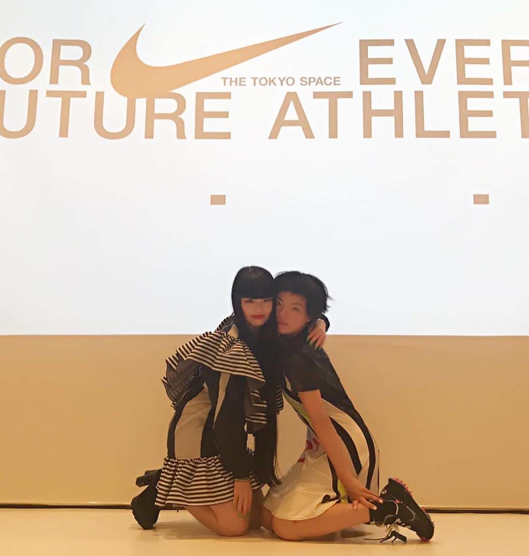 森山穂乃香さんのインスタグラム写真 - (森山穂乃香Instagram)「@kokokoharu 🧚🏻‍♀️❤️ かっこいいおともだち🔥🔥🔥こはる💚💚💚 FOR EVERY FUTURE ATHLETE-THE TOKYO SPACE👟  @nike #foreveryfutureathlete #Nike」6月28日 1時02分 - honokamoriyama_official