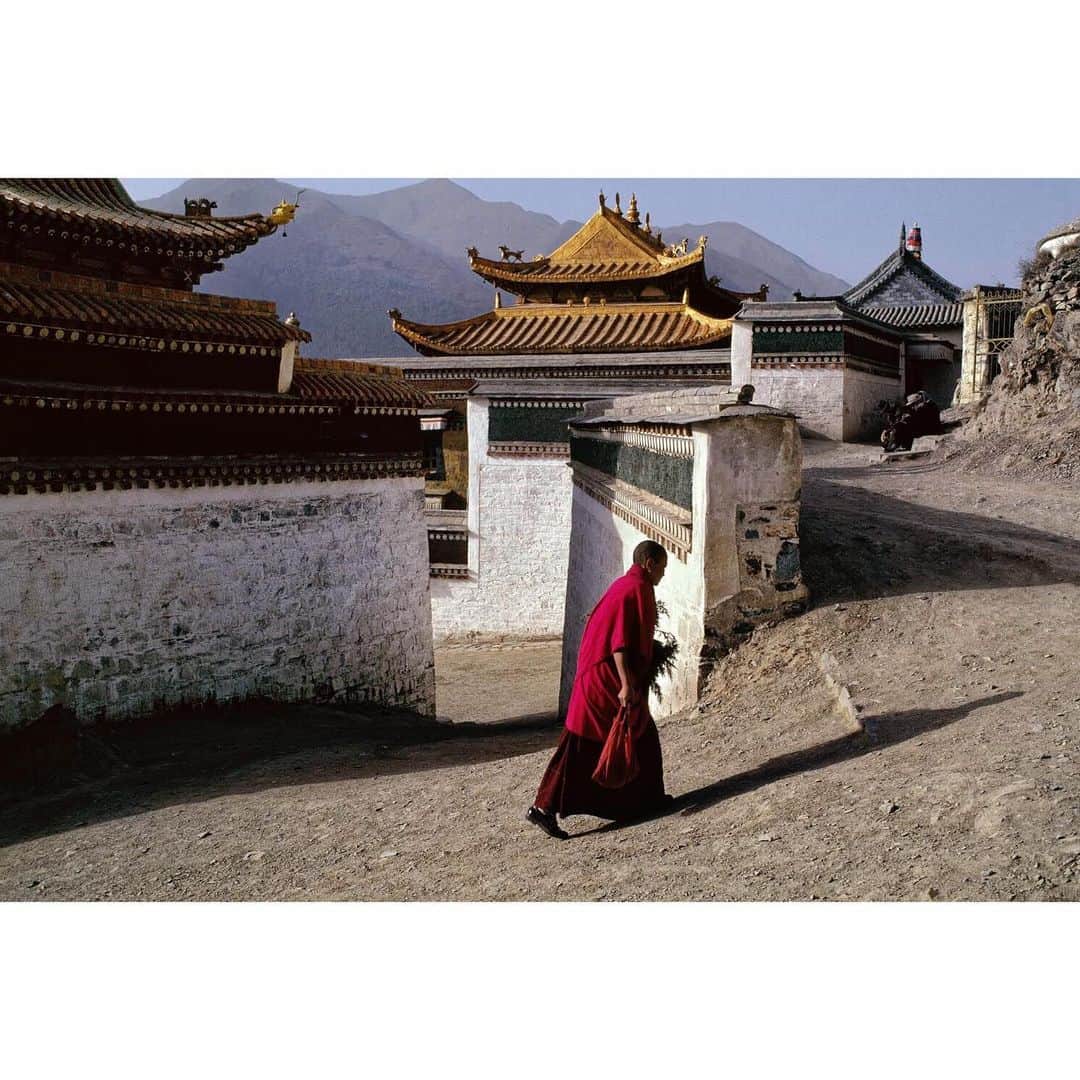 スティーブ・マカリーさんのインスタグラム写真 - (スティーブ・マカリーInstagram)「1st image: Nomad, Tibet, 2001. 2nd image: Labrang Monastery, Xiahe, Tibet, 2000. 3rd image: Yamdrok Tso Lake, Lhasa, Tibet, 2004. 4th image: Novice monk reading his lesson, Kham, Tibet, 1999. 5th image: Kham, Tibet, 1999.」6月28日 1時47分 - stevemccurryofficial
