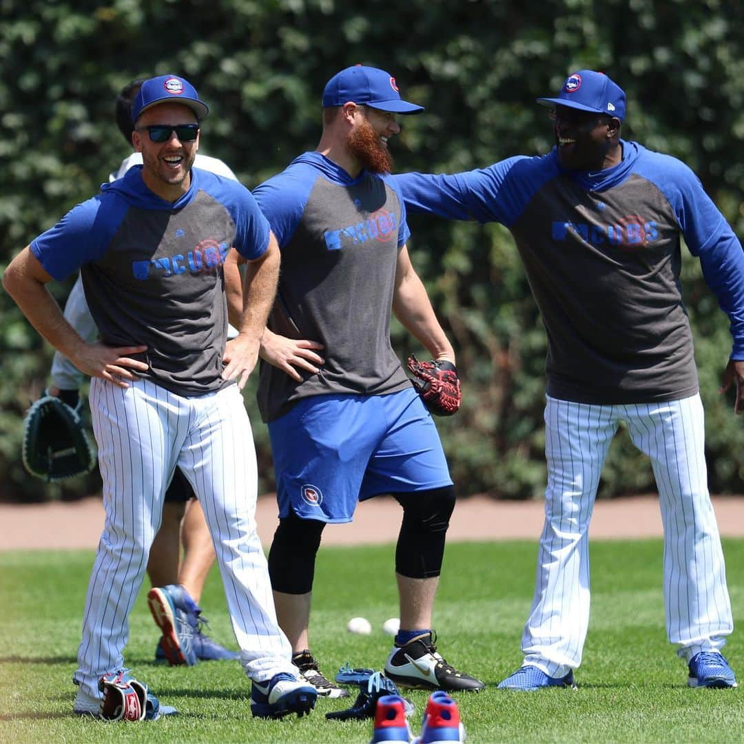 シカゴ・カブスさんのインスタグラム写真 - (シカゴ・カブスInstagram)「Guess who’s here? 😏 #EverybodyIn」6月28日 1時53分 - cubs