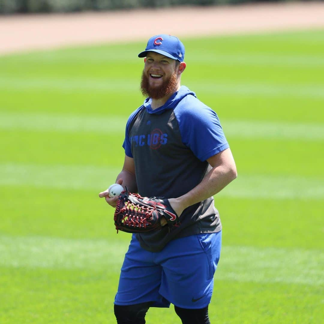 シカゴ・カブスさんのインスタグラム写真 - (シカゴ・カブスInstagram)「Guess who’s here? 😏 #EverybodyIn」6月28日 1時53分 - cubs