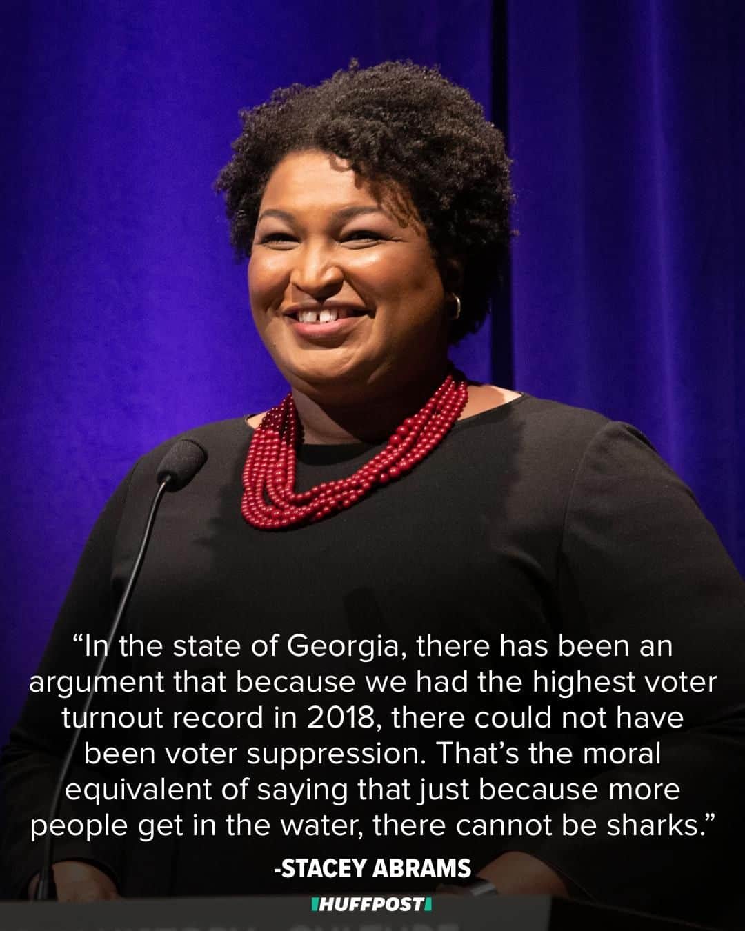 Huffington Postさんのインスタグラム写真 - (Huffington PostInstagram)「Democrat Stacey Abrams called on Congress to fully reinstate a portion of the Voting Rights Act barred by a Supreme Court decision that made way for voter suppression tactics across the U.S. Abrams urged lawmakers to address the issue on the sixth anniversary of Shelby County v. Holder, the 2013 Supreme Court ruling that struck down a key section of the Voting Rights Act of 1965, which had required jurisdictions with a history of discriminatory practices to have their voting rules pre-cleared by the federal government. House Democrats invited Abrams, who lost Georgia’s gubernatorial race last year, to testify before the House Judiciary subcommittee on civil rights about the Supreme Court ruling and its effect on subsequent elections. “The Shelby decision created a new channel for the troubling practice of voter suppression during a time of dramatic demographic change,” Abrams told the panel. “Among the states, however, Georgia has been one of the most aggressive in leveraging the lack of federal oversight to use both law and policy to target voters of color,” she added. // 📸: Getty Images ⁠ ⁠」6月28日 2時01分 - huffpost