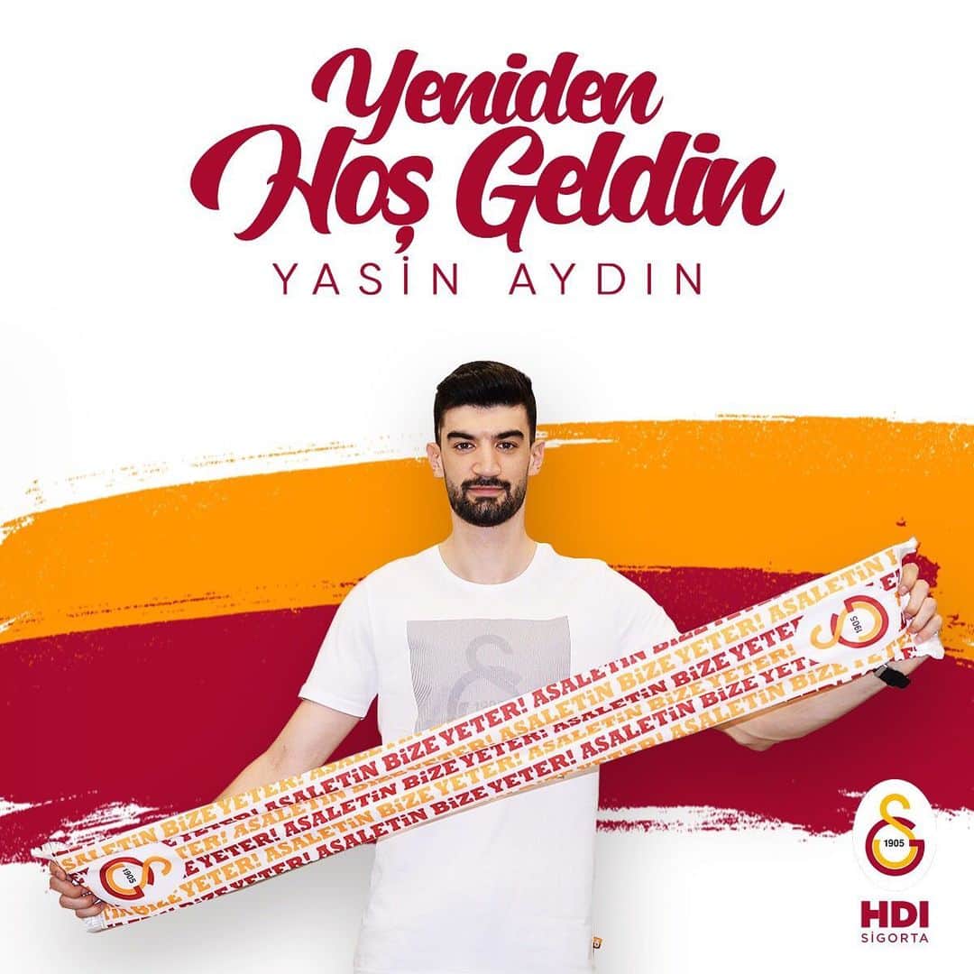 ガラタサライSKさんのインスタグラム写真 - (ガラタサライSKInstagram)「‪✍️ Galatasaray’a yeniden hoş geldiniz! 🏐‬」6月28日 2時19分 - galatasaray