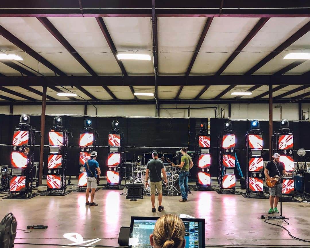 3 Doors Downのインスタグラム：「Rehearsing for our first weekend of summer shows! 🤘🏻 Are y’all ready??」