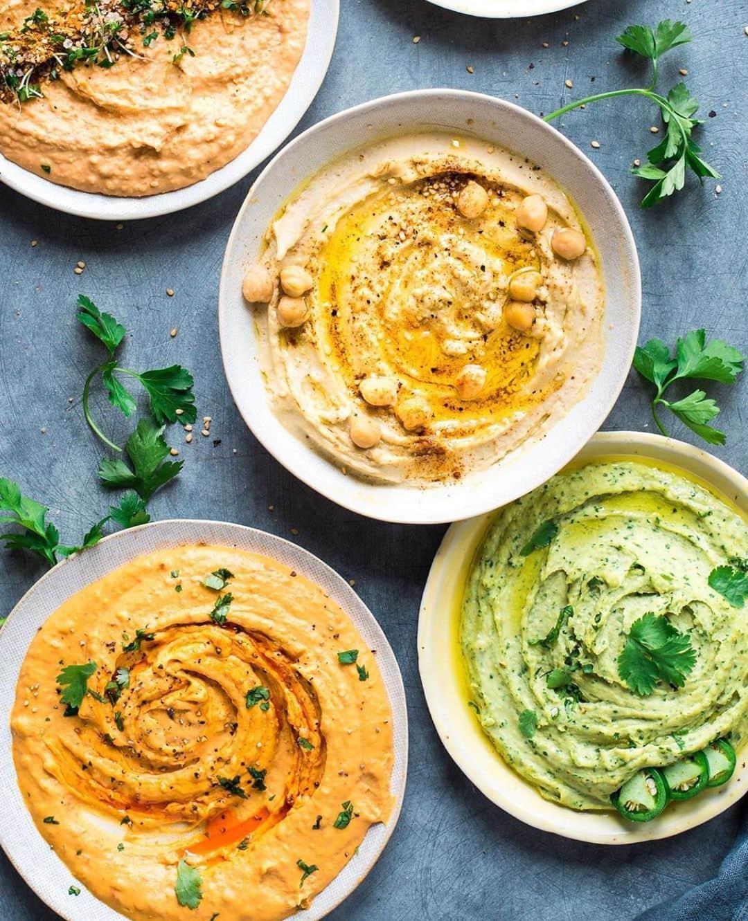 Whole Foods Marketさんのインスタグラム写真 - (Whole Foods MarketInstagram)「Dips on dips on dips. Get the recipes from @rainbowplantlife.」6月28日 3時37分 - wholefoods