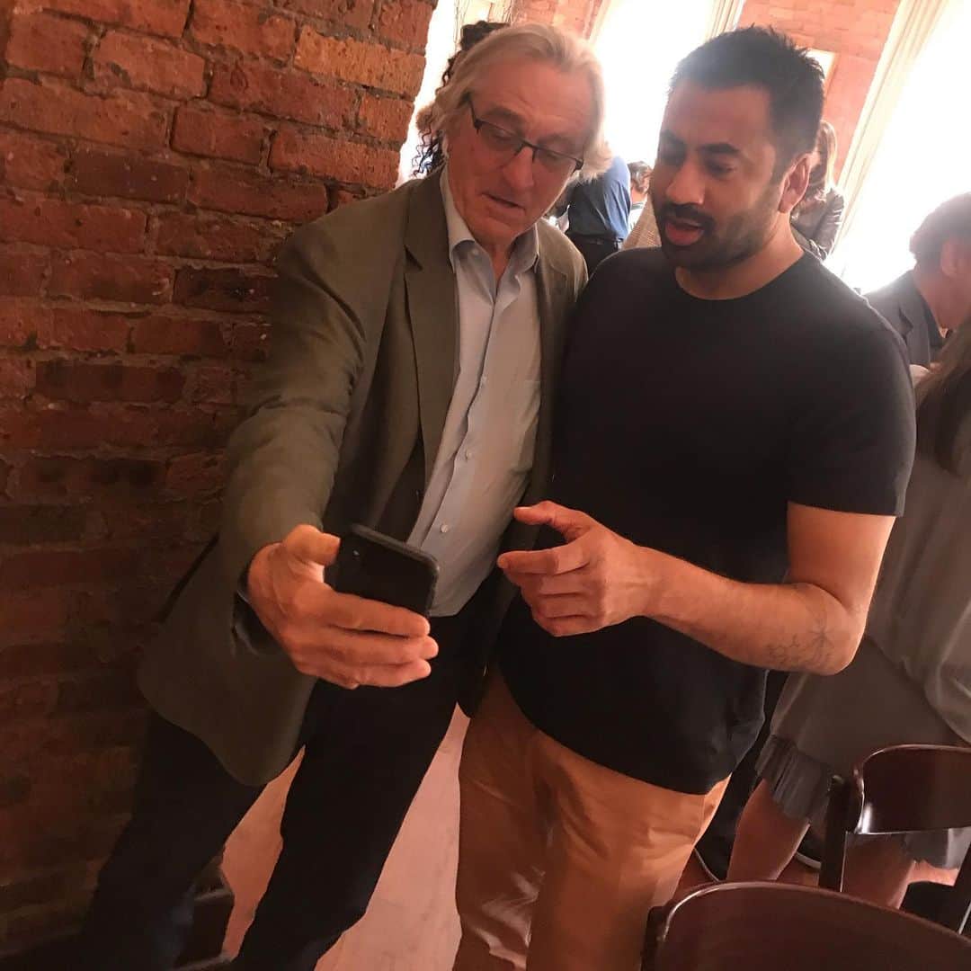 カル・ペンのインスタグラム：「#TBT @Tribeca with the 🐐」