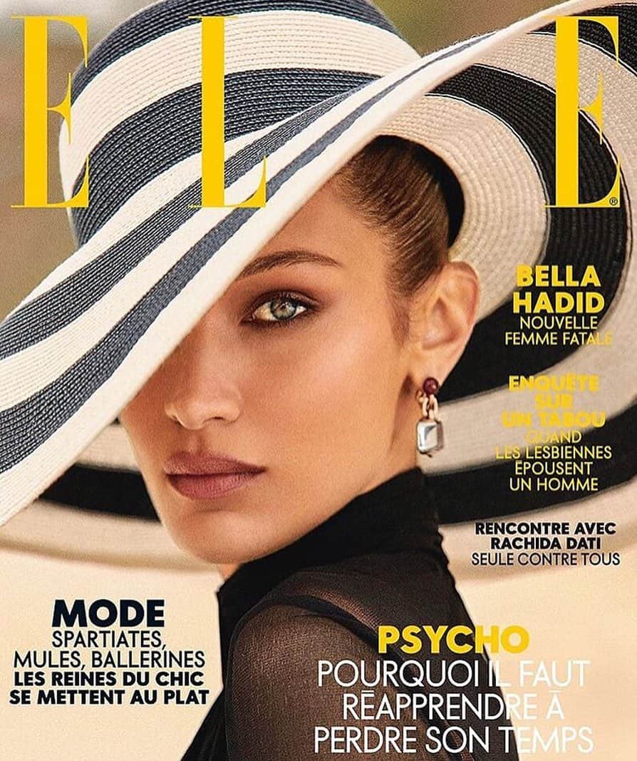 IMG Modelsさんのインスタグラム写真 - (IMG ModelsInstagram)「Nouvelle Femme Fatale. ⭐️ #BellaHadid (@bellahadid) covers @ellefr. #📷 @zoeygrossman #👗 @isabeldupre #✂️ @jenatkinhair x @thewallgroup #💄 @maryphillips #👸🏻 #IMGstars」6月28日 5時07分 - imgmodels