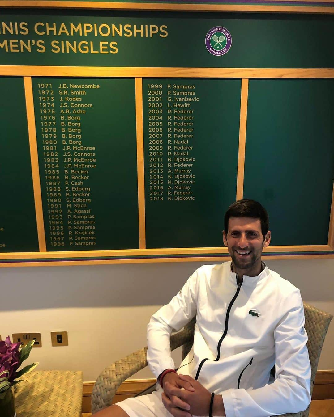 ノバク・ジョコビッチさんのインスタグラム写真 - (ノバク・ジョコビッチInstagram)6月28日 7時04分 - djokernole