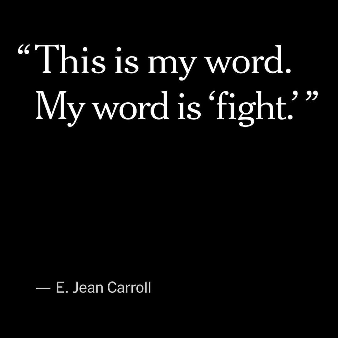 ニューヨーク・タイムズさんのインスタグラム写真 - (ニューヨーク・タイムズInstagram)「E. Jean Carroll said she does not consider herself a victim and does not describe the encounter with Donald Trump as a rape. The longtime advice columnist accused Trump of sexually assaulting her in a dressing room in the mid-1990s. In her forthcoming book, “What Do We Need Men For?,” she wrote that she struggled and fought back and ran out of the dressing room. She didn’t go to the police after the encounter but did tell 2 close friends about the alleged attack. Today, the 2 women — Lisa Birnbach and Carol Martin — discuss it publicly for the first time. @realdonaldtrump has denied the accusations. Click the link in our bio to read our exclusive interview with the women.」6月28日 7時30分 - nytimes