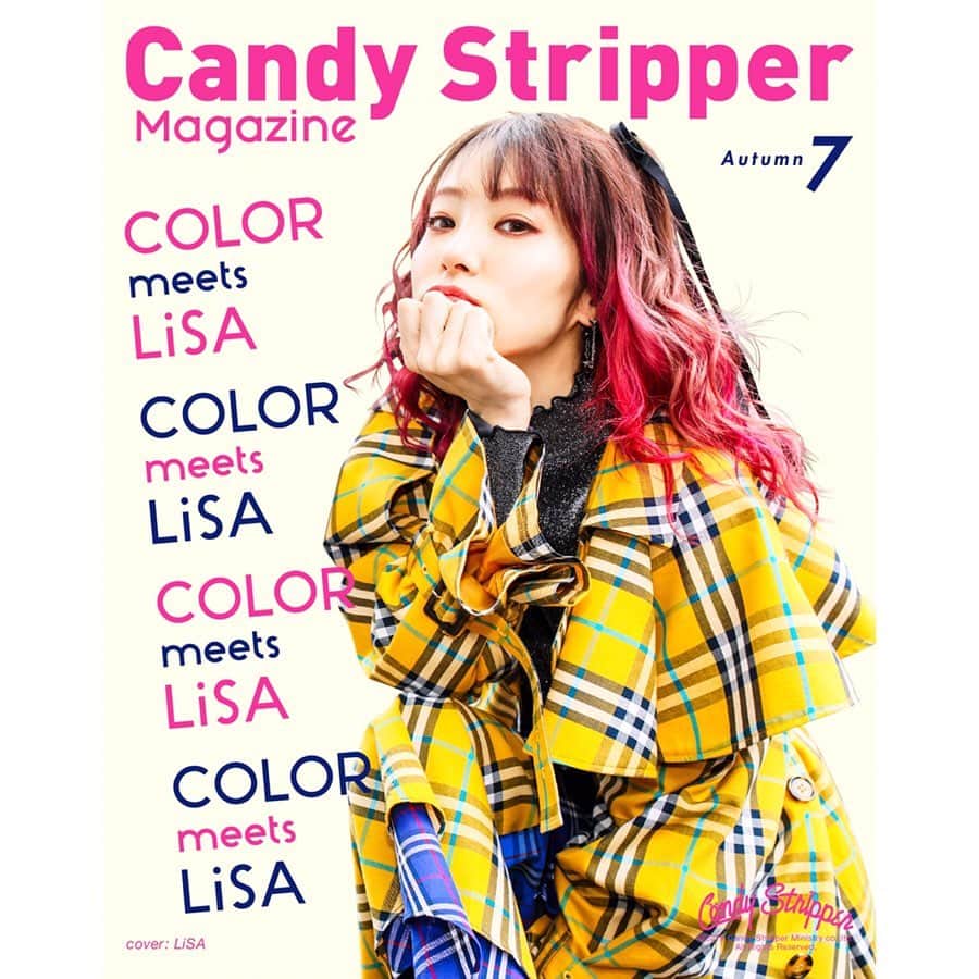 板橋よしえさんのインスタグラム写真 - (板橋よしえInstagram)「Candy Stripper 7月号 COVER GIRLはいつもパワフルにキャンディのお洋服を着こなしてくれる歌姫 @xlisa_olivex ちゃん💕  色ごとにいろんな表情を見せてくれました😍💛💙💜 カメラマンはいつもLiSAちゃんのいきいきとした表情や瞬間を切り撮るのがとっても上手な @vizkage ちゃん😽👏✨素敵な写真がたっくさん！！！ @fusaetachibana ちゃんのかわいいヘアアレンジも😽👏✨ぜひご覧ください♡ #candystripper #LiSA #candystripper_magazine」6月28日 17時57分 - candy_yoshie