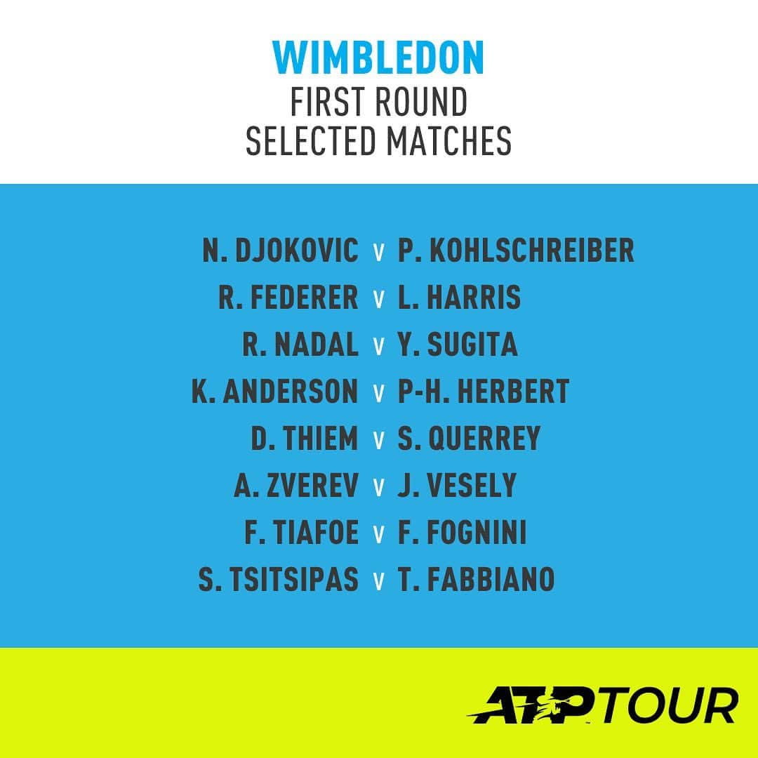 ATP World Tourさんのインスタグラム写真 - (ATP World TourInstagram)「Thoughts? 🤔  #Wimbledon #Tennis #ATPTour」6月28日 18時36分 - atptour