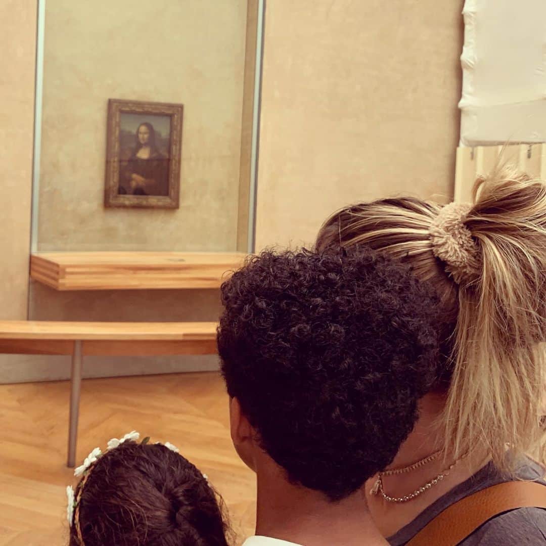 ハイディ・クルムさんのインスタグラム写真 - (ハイディ・クルムInstagram)「The Mona Lisa  #Louvre #MonaLisa」6月28日 18時45分 - heidiklum