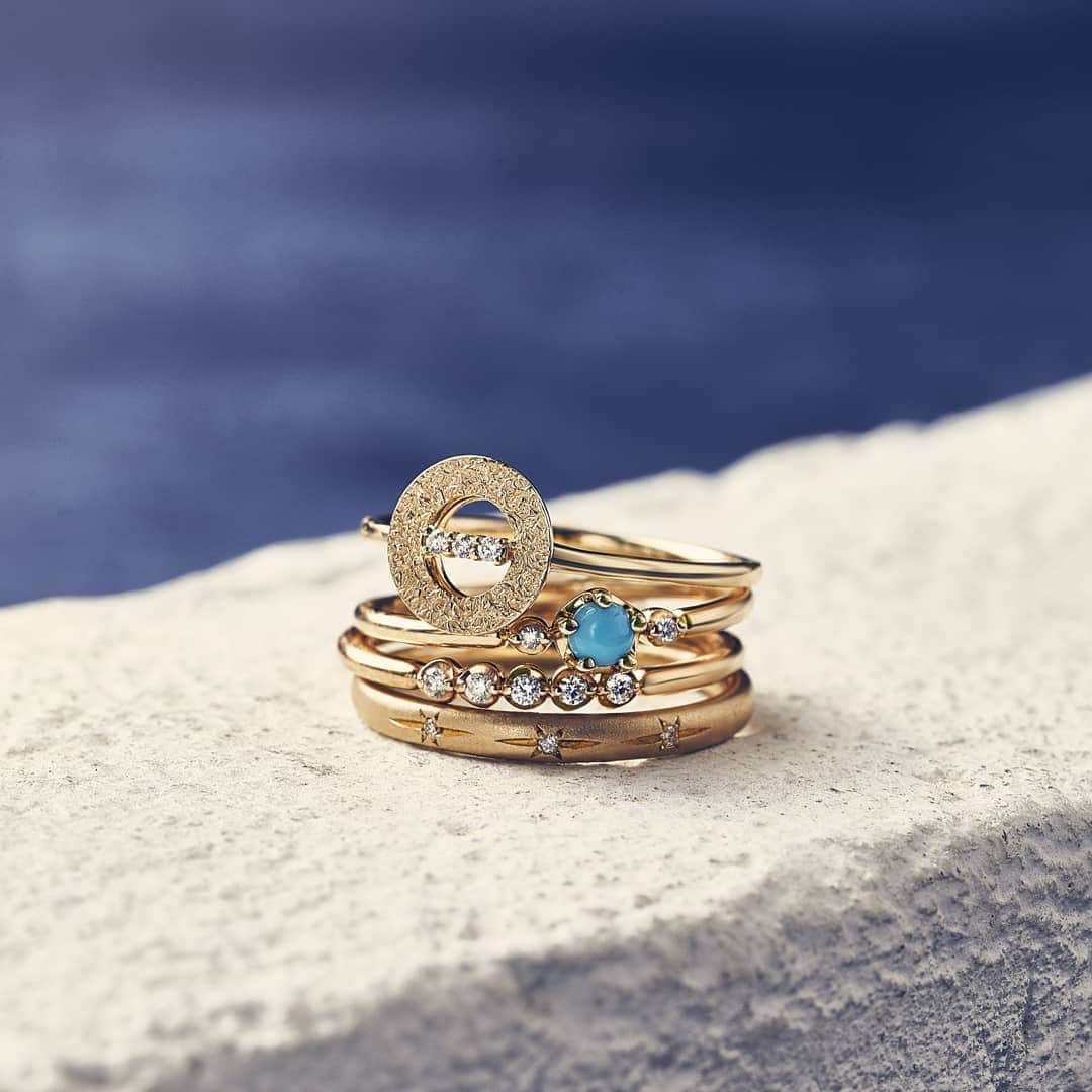 STAR JEWELRY Girlさんのインスタグラム写真 - (STAR JEWELRY GirlInstagram)「SUMMER STACKING STYLE！  #ring #stacking #stack #gold #diamond #blue #texture #turquoise #colormix #colorstone #summer #リング #ターコイズ #重ねづけ #ダイヤモンド #happy #jewelry #ジュエリー #スタージュエリーガール #STARJEWELRYGirl #lumine #ルミネ #yurakucho #有楽町 #有楽町ルミネ #横浜元町 #横浜ルミネ #渋谷ヒカリエ」6月28日 10時38分 - star_jewelry_girl