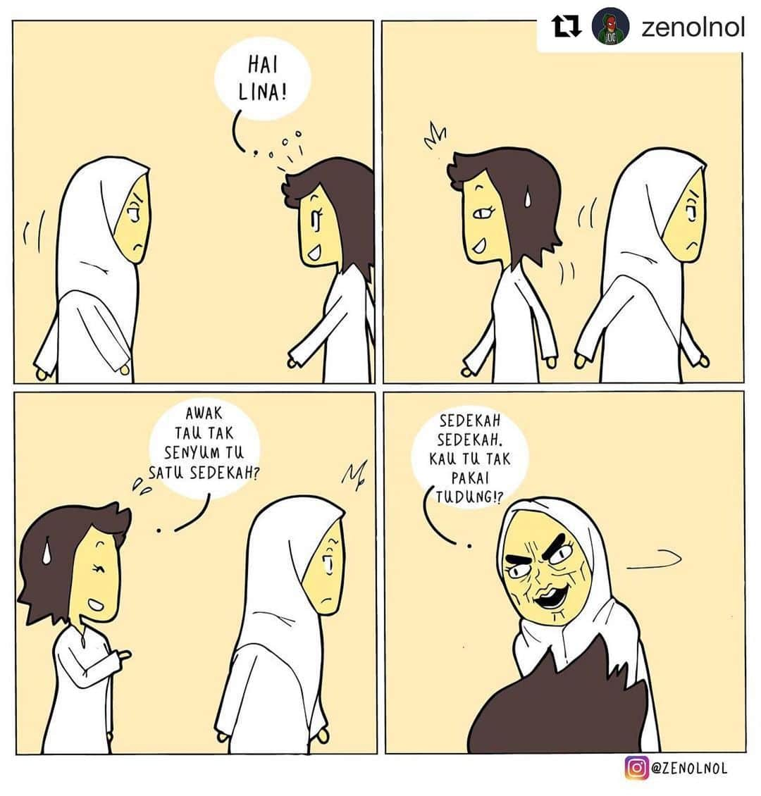 Koleksi Komik Malaysiaさんのインスタグラム写真 - (Koleksi Komik MalaysiaInstagram)「#Repost @zenolnol with @get_repost ・・・ Si Lina tu PMS kot」6月28日 10時55分 - tokkmungg_exclusive