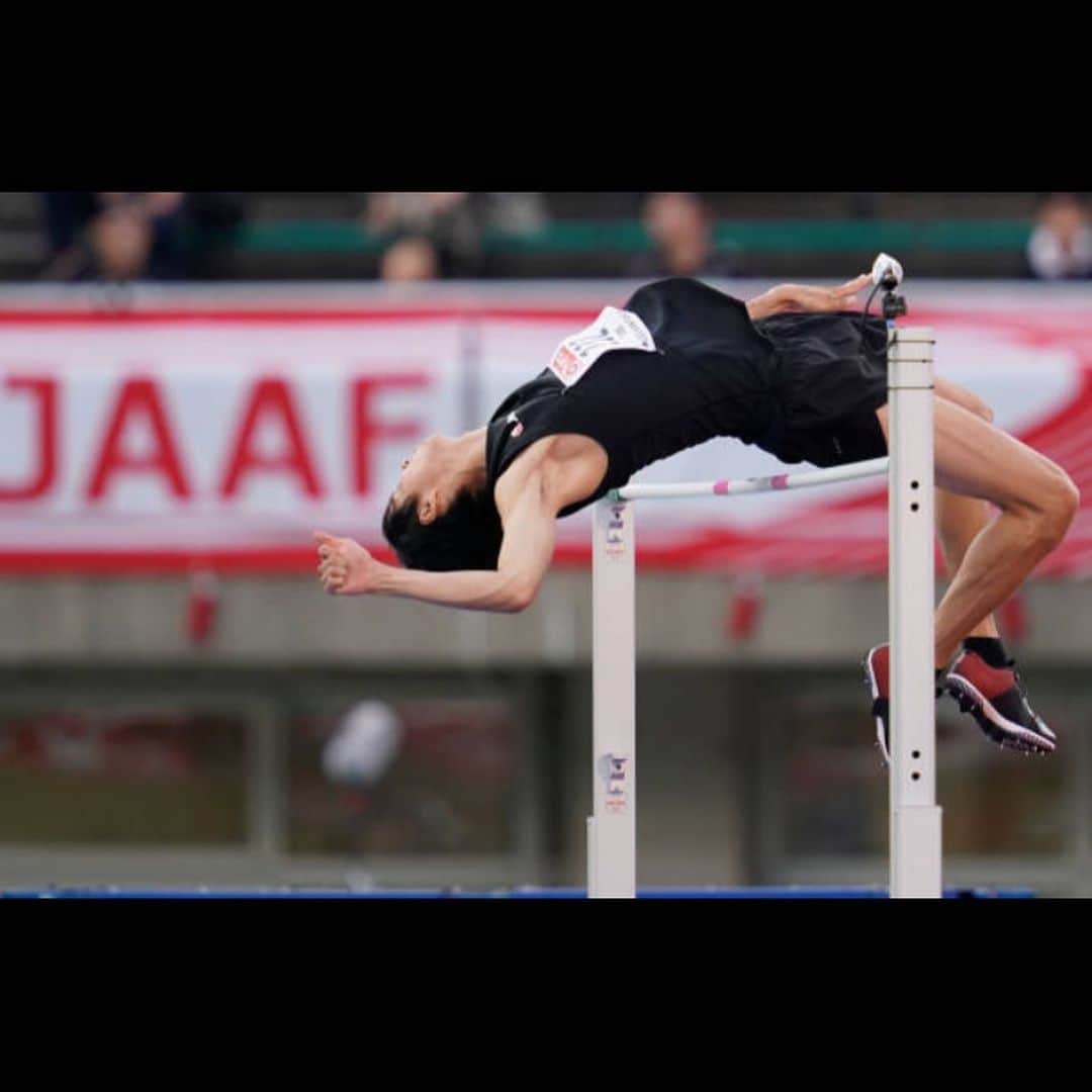 戸邉直人のインスタグラム：「National Championships🇯🇵 2m27🥇」