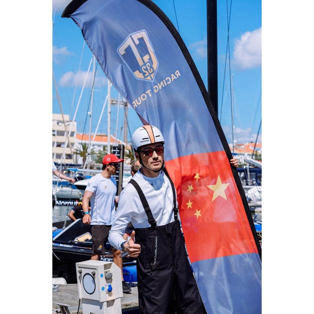 フー・ビンさんのインスタグラム写真 - (フー・ビンInstagram)「Getting prepared to be on board with the ChinaOne Ningbo team for the @GC32racingtour in a perfect sunny day! Feeling excited and nervous at the same time, I admit it will be my first time to reach 40 knots or even beyond in the sea! Wish me luck!  #hubing #lifestyle #ChinaOneNingbo #GC32RacingTour #lagos #yatchs #sailing  #luxurylifestyle #후빙#胡兵 #フービン #胡兵时尚观点 #胡兵全球Go  #fashiontrip #fashion #fashionicon #fashionindustry  #actor #chineseactor #chinesemodel #asianactor #menswear #mensstyle」6月28日 11時02分 - hubing