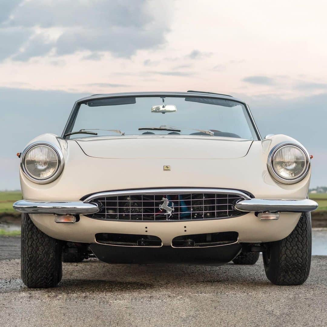 HYPEBEASTさんのインスタグラム写真 - (HYPEBEASTInstagram)「#hypeAF: A 1969 @ferrari 365 GTS Spider is set to hit the auction block. One of only 20 remaining in the world with this specific color scheme, the car features a bodywork by @pininfarina_official and an upgraded 4.4L engine which delivers a horsepower up to 320 and a torque output of 267 foot-pounds.  Photo: @rmsothebys」6月28日 11時32分 - hypebeast