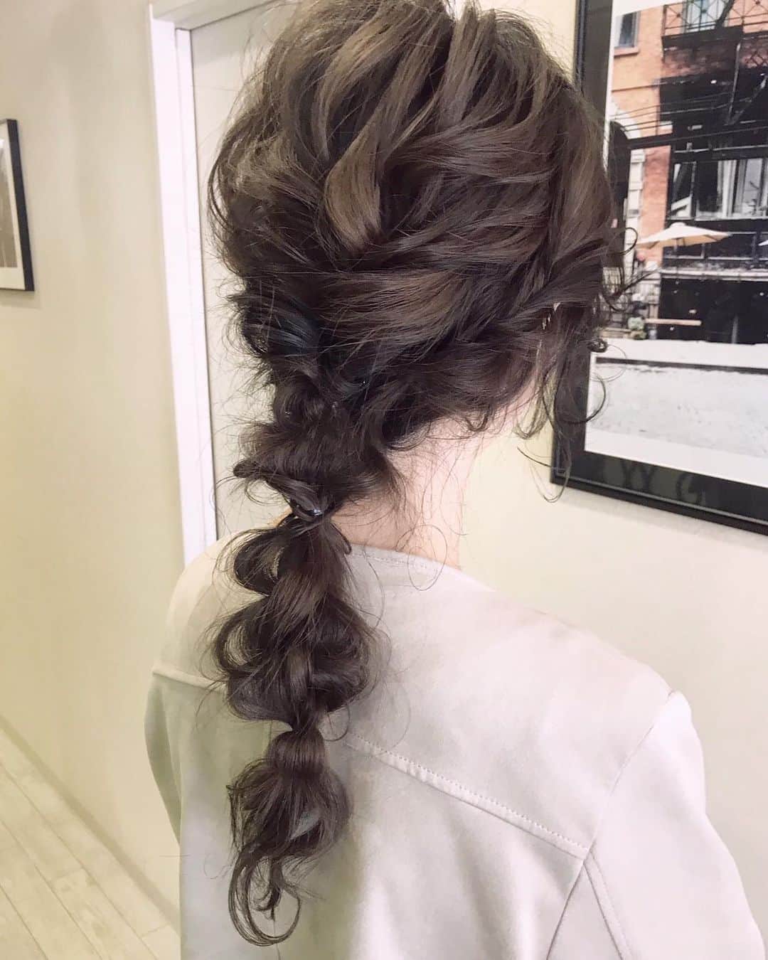 Yuta Misumiのインスタグラム：「. ㅤㅤㅤㅤㅤㅤㅤㅤㅤㅤㅤㅤㅤ @saori_naka_ochi_da ヘアアレンジ🥇」