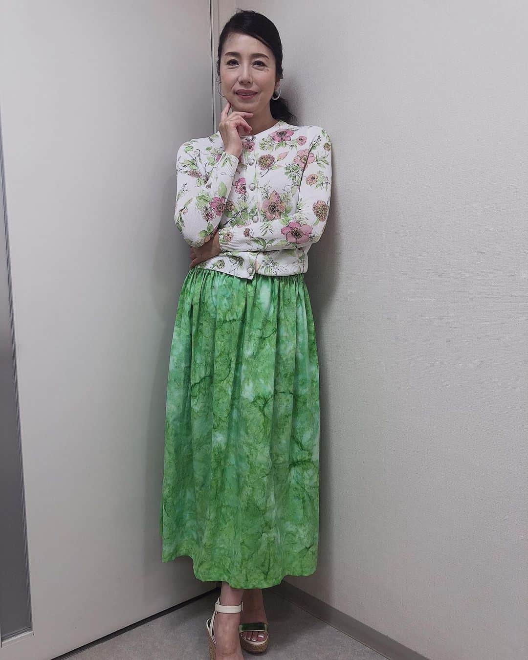 高橋ひとみさんのインスタグラム写真 - (高橋ひとみInstagram)「今日の お洋服👗 #YUKITORIIt」6月28日 12時35分 - hitomi_momoe