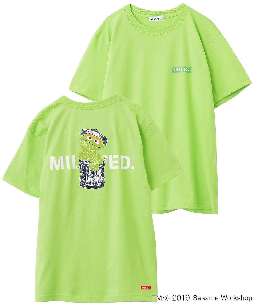 MILKFED.さんのインスタグラム写真 - (MILKFED.Instagram)「<<NEW ARRIVALS>>﻿﻿ ﻿﻿﻿ ﻿ SESAME STREET COLLABORATION発売！﻿ ﻿ 子供から大人まで愛されているキャラクター﻿ 「SESAME STREET」﻿ それぞれのイメージカラーと﻿ ホワイトの２色展開のS/S Tシャツに﻿ キーホルダーをご用意しました♡！﻿ ﻿ MILKFED.×SESAME STREET S/S TEE ¥4,500＋TAX  お揃いでおでかけもオススメな﻿ 最高にかわいいコラボレーション！﻿ ﻿ #sesamestreet﻿ #elmo﻿ #cookiemonster﻿ #bigbird #bertandernie #oscar﻿ #abbycadabby ﻿﻿﻿﻿ #milkfed #milkfedjp ﻿﻿﻿﻿﻿﻿﻿﻿ #コーデ #casualstyle ﻿﻿﻿﻿﻿﻿﻿ #ガーリーストリート﻿﻿﻿﻿ #kawaii #Tシャツ﻿﻿﻿ ﻿﻿ ﻿」6月28日 13時07分 - milkfedjp