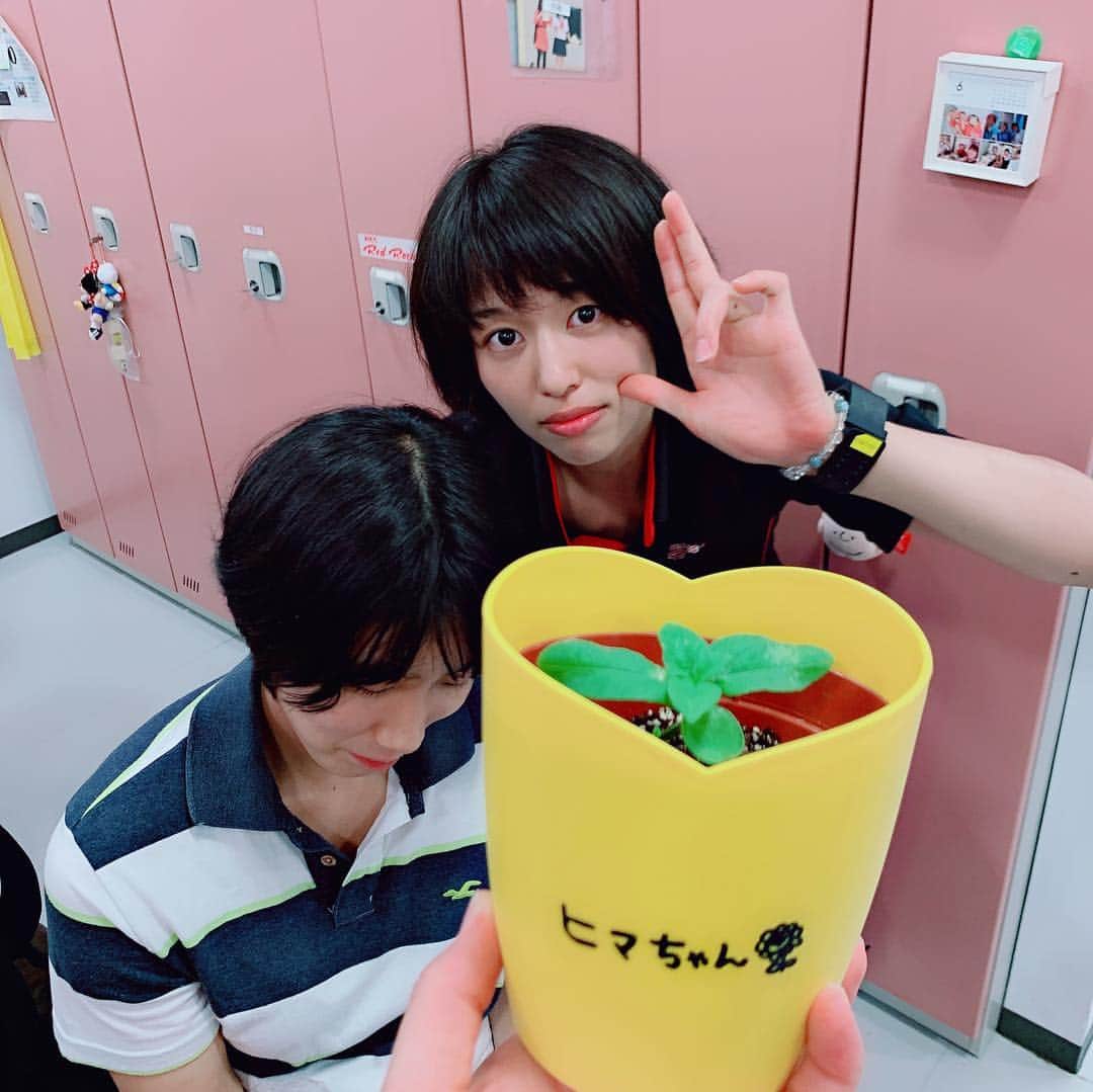 廣瀬七海のインスタグラム：「🌻🌻🌻 東部サマーリーグは いよいよ来週です。 是非、応援よろしくお願いします。  そして、今日の夜は ラグビーDay🏈 私たちNECレッドロケッツも応援に行きます。 キックオフは19:30🏃‍♂️ 今日はみなさんも一緒に秩父宮を緑に染めましょう‼️ #NECスポーツ #NECグリーンロケッツ #NECレッドロケッツ #ラグビー #グリーンナイト #チチブノミヤヲミドリにソメロ!  写真は #峯村様 #上野様  #Nハピ」