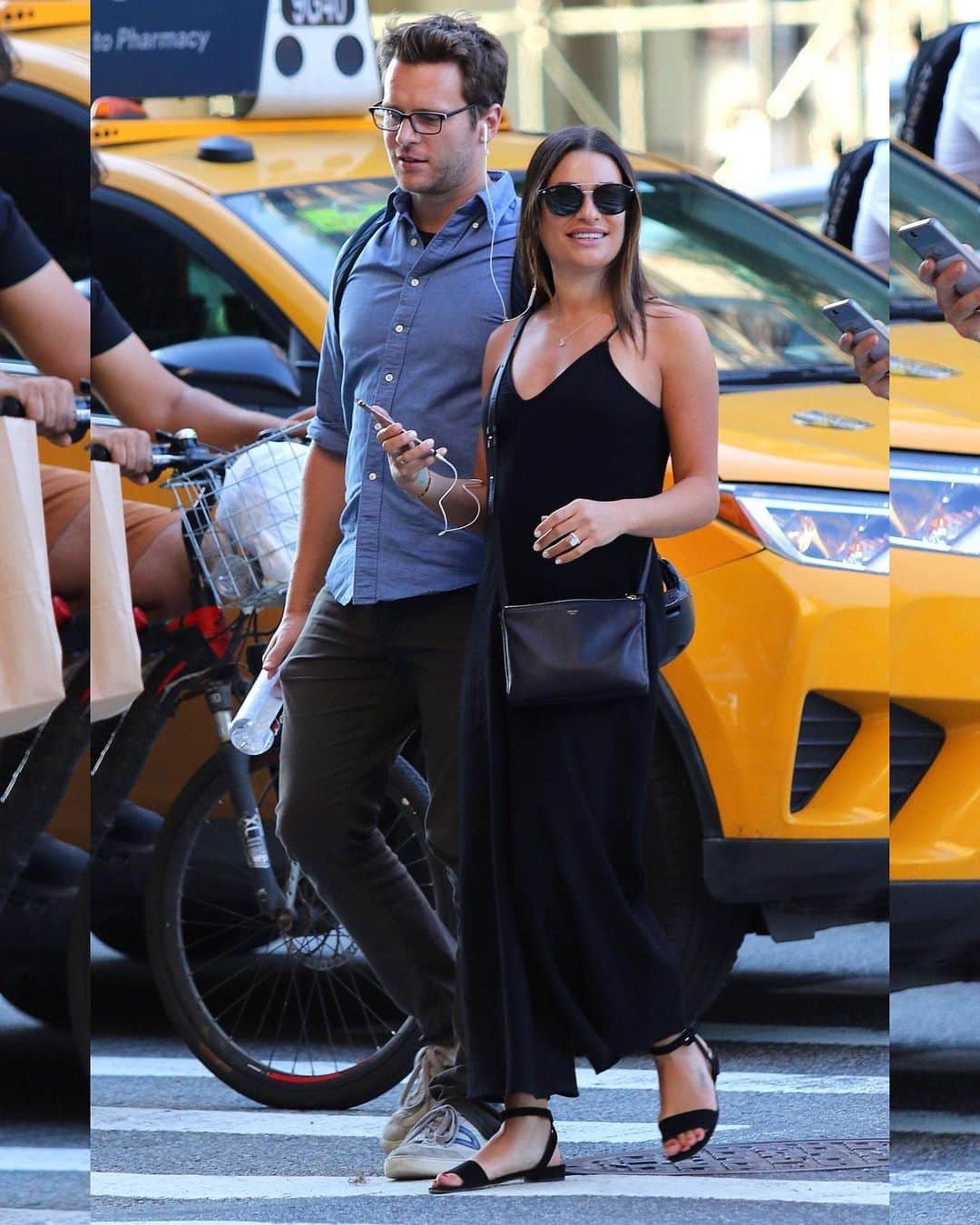Just Jaredさんのインスタグラム写真 - (Just JaredInstagram)「@leamichele and BFF Jonathan Groff are seen dancing down the street in NYC. Tap this photo at the link in bio for tons of adorable pics! #LeaMichele #JonathanGroff Photos: Backgrid」6月28日 14時58分 - justjared