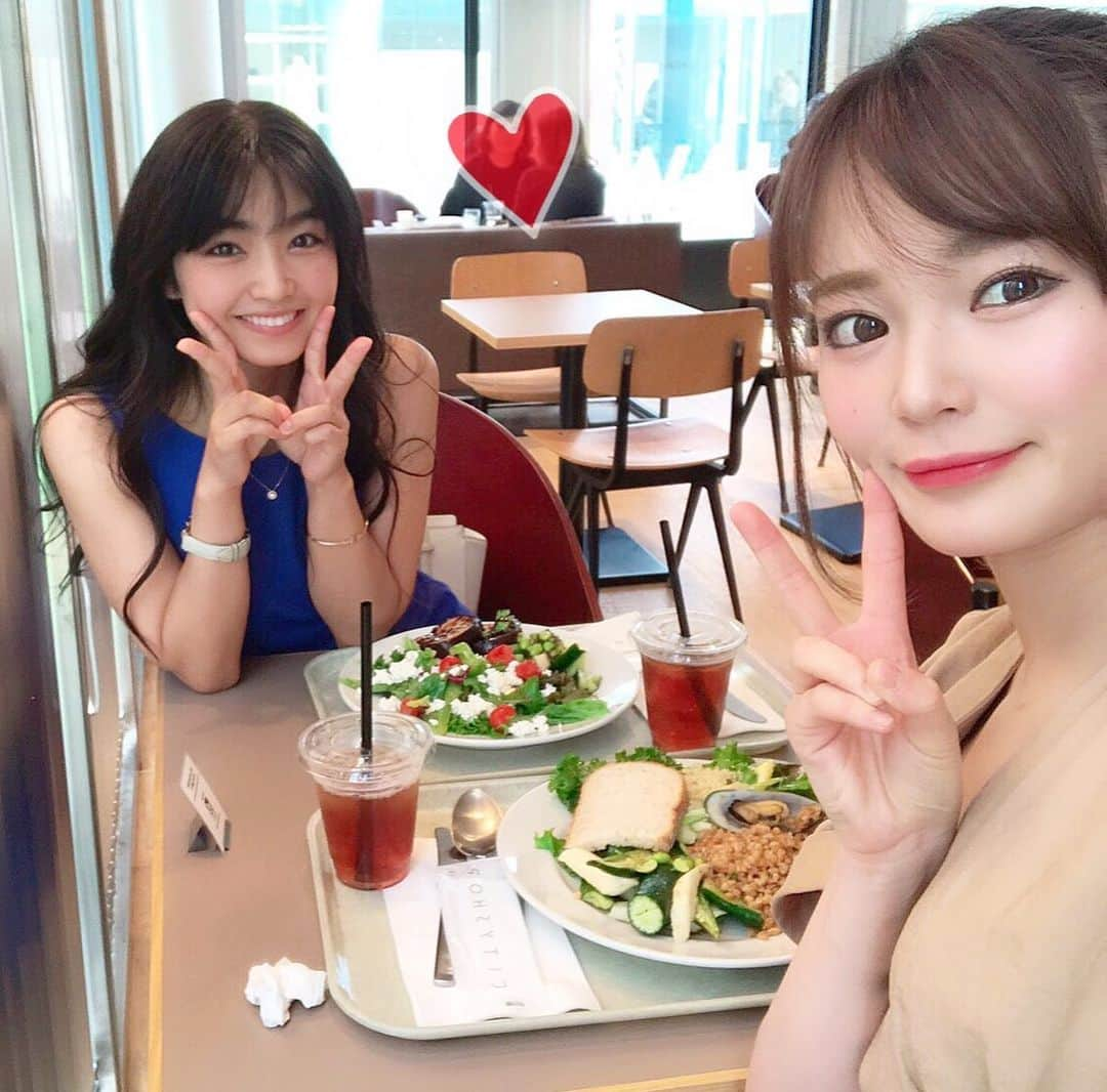 永井里菜さんのインスタグラム写真 - (永井里菜Instagram)「. . G☆Girls解散後以来のゆいちゃ🥺🥺🥺 久しぶりすぎて ２人とも緊張してたのおもしろい🥰（笑） .」6月28日 15時58分 - nagairinasea8