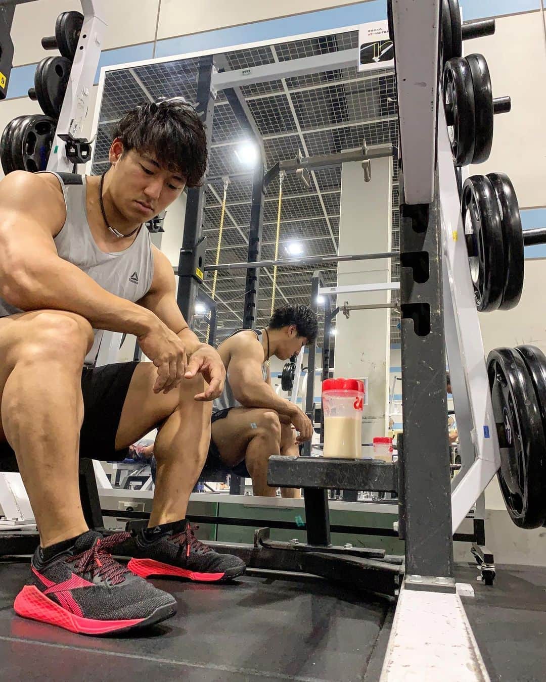 山本俊樹のインスタグラム：「クロスフィット専用シューズの「クロスフィット ナノ9.0（CROSSFIT Nano 9.0）」が本日より発売。  早速トレーニングで履き心地を体感しよう！  #NANO9」