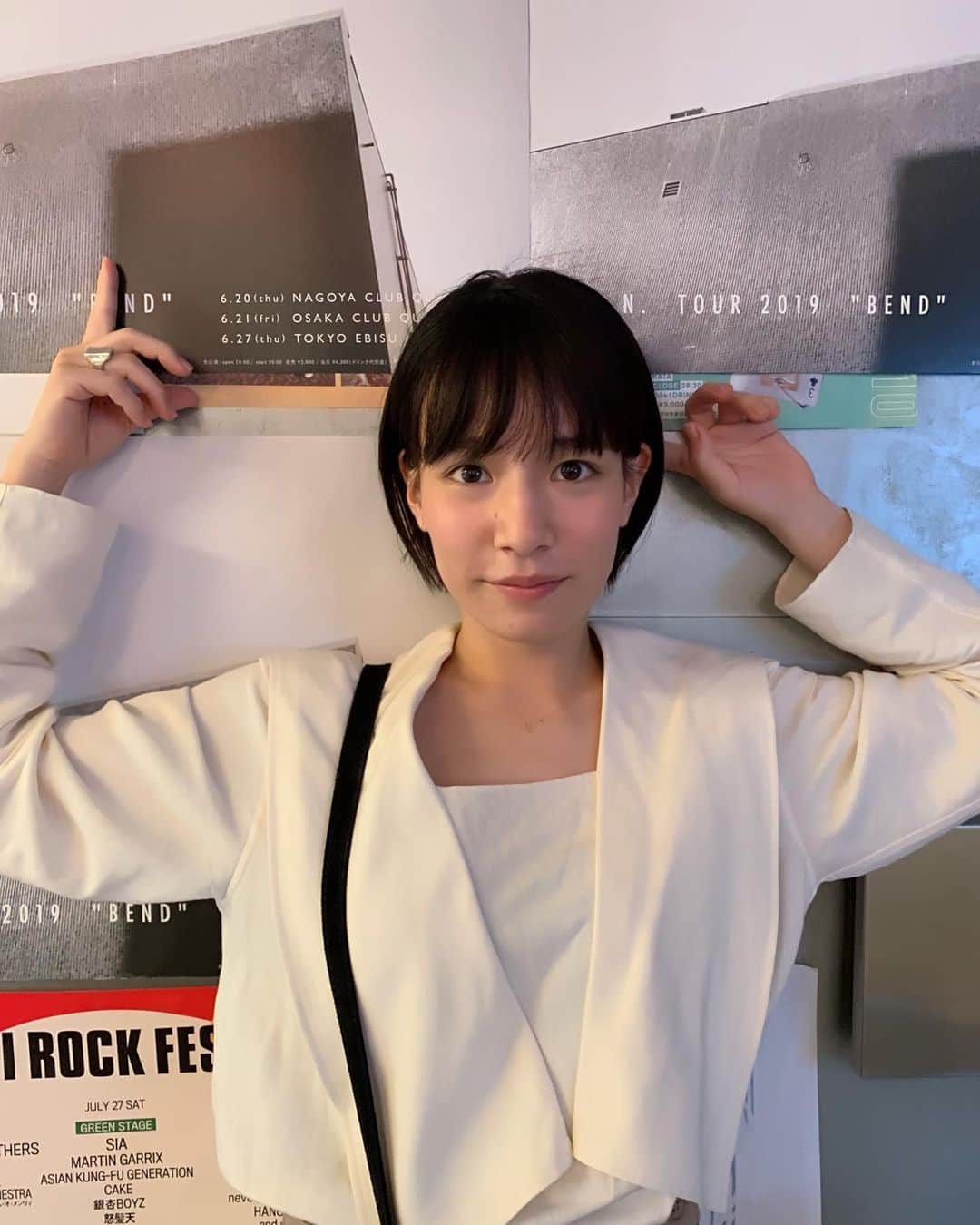 生越千晴のインスタグラム：「‪D.A.N. TOUR 2019 "BEND"‬ . 💃💫」