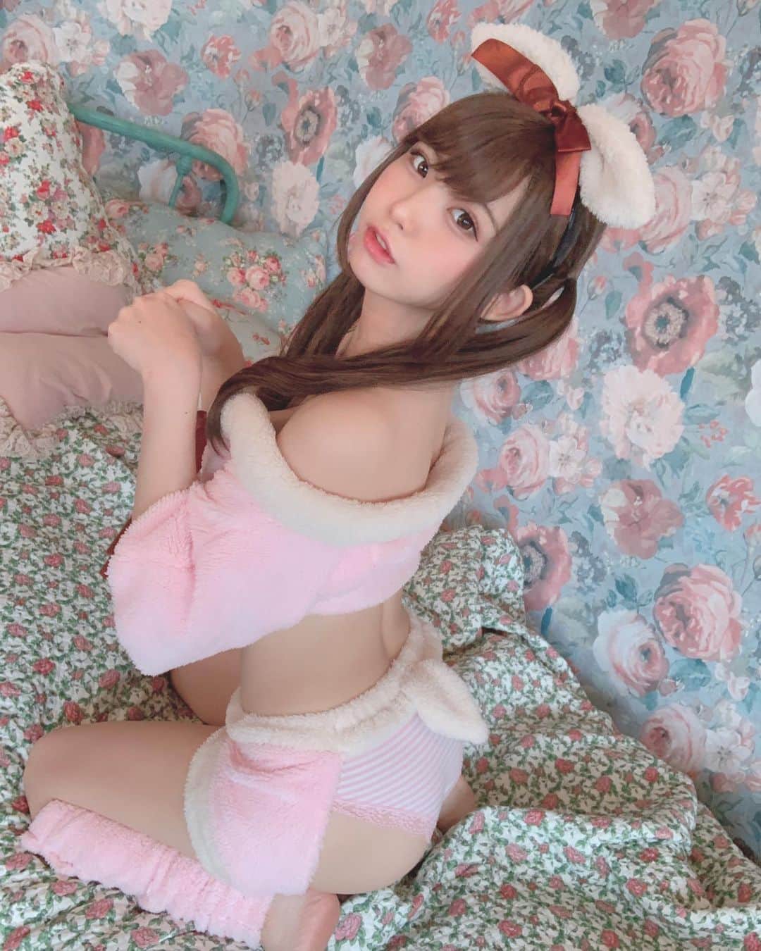 えなこさんのインスタグラム写真 - (えなこInstagram)「ドリームシープ衣装(ガーリーピンク)🐑🎀 #cosplay #japanesegirl #pink #pastelcolor #twintail」6月28日 17時14分 - enakorin