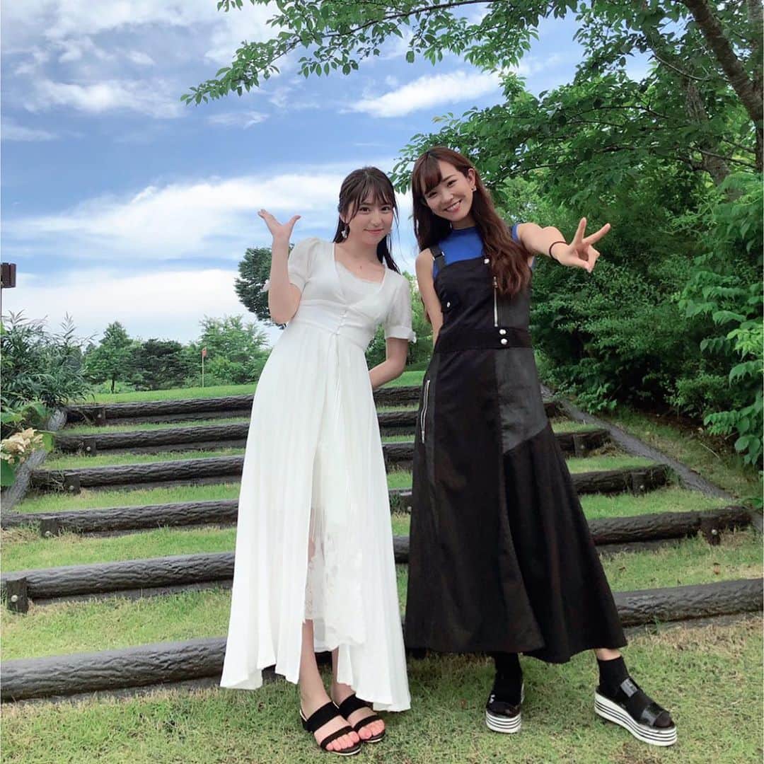 堀尾実咲のインスタグラム：「いちかるさんとオリエンタルバイオさんのゴルフコンペのお手伝いしてきたよ(*⁰▿⁰*)⛳️ #ゴルフ #コンペ」