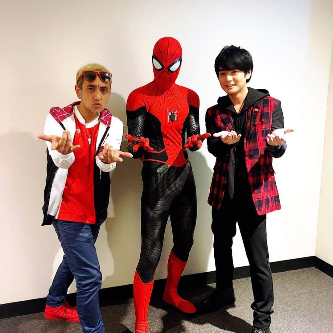 DJ TAROさんのインスタグラム写真 - (DJ TAROInstagram)「‪昨夜はTOHOシネマズ新宿で #AVENGERS #エンドゲーム の最終から #スパイダーマン #ファーフロムホーム の最速上映会のMCを担当しました！ゲストにピーター役吹き替え声優の #榎木淳弥 さんも登場！配給会社を飛び越えたこの上映会平日にも関わらず1300人が参加！ #FFH ヤバい！言えない…みんな見て！‬」6月28日 17時40分 - djtaro