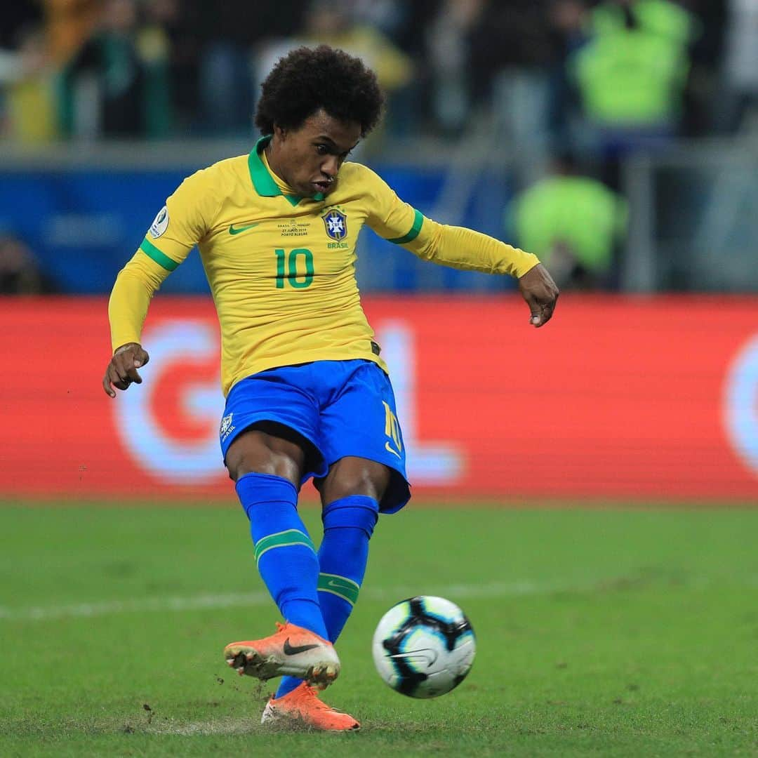 チェルシーFCさんのインスタグラム写真 - (チェルシーFCInstagram)「@willianborges88’s successful spot-kick helped seal Brazil’s place in the #CopaAmerica semi-finals! 👏🎯 #CFC #Chelsea」6月28日 17時31分 - chelseafc