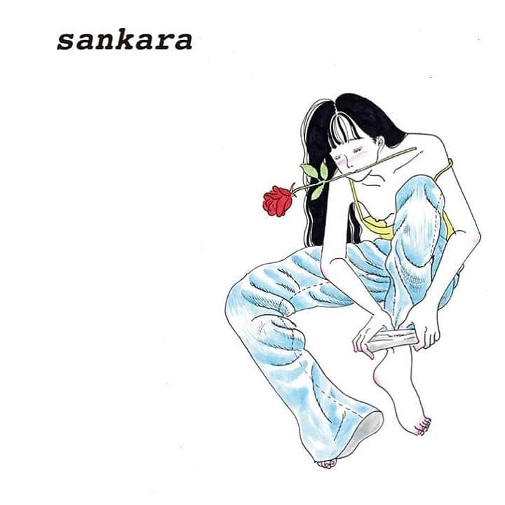 たなかみさきさんのインスタグラム写真 - (たなかみさきInstagram)「sankaraのタワレコ限定CDジャケットに私の絵を使用してもらいました。 こちらのイラストの限定グッズが6月22日〜7月7日まで原宿のnikoand…にて販売されます。 気になる方は是非！」6月28日 17時33分 - misakinodon