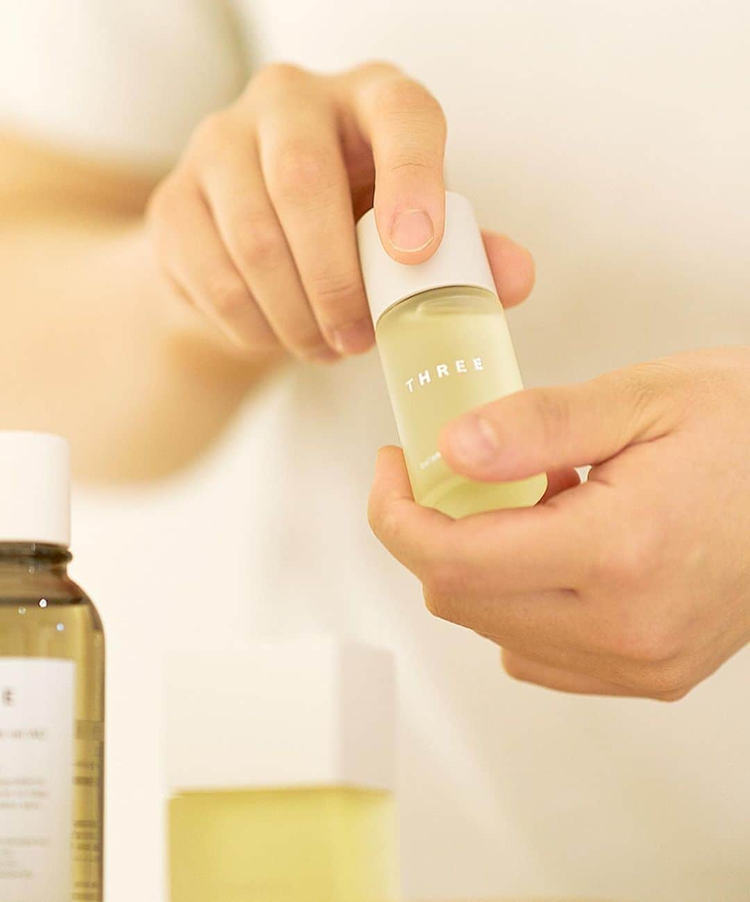 THREEのグルメインスタ