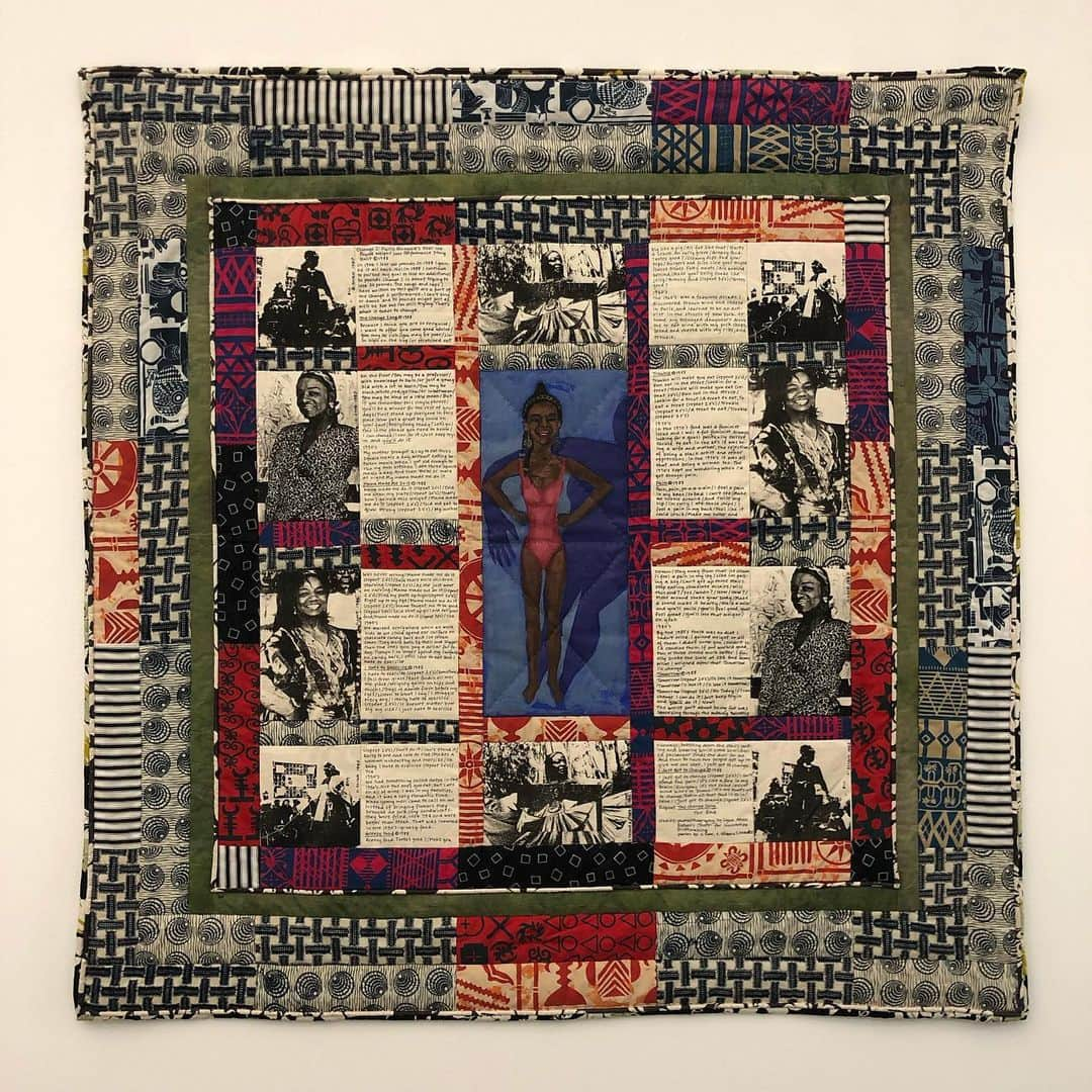 オランピアルタンさんのインスタグラム写真 - (オランピアルタンInstagram)「Faith Ringgold at the @serpentineuk ❤️ Change 2: Faith’s More Than 100 Pounds Weight Loss Performance Story Quilt 1988 👙 #faithringgold #storyquilt」6月29日 3時05分 - olympialetan