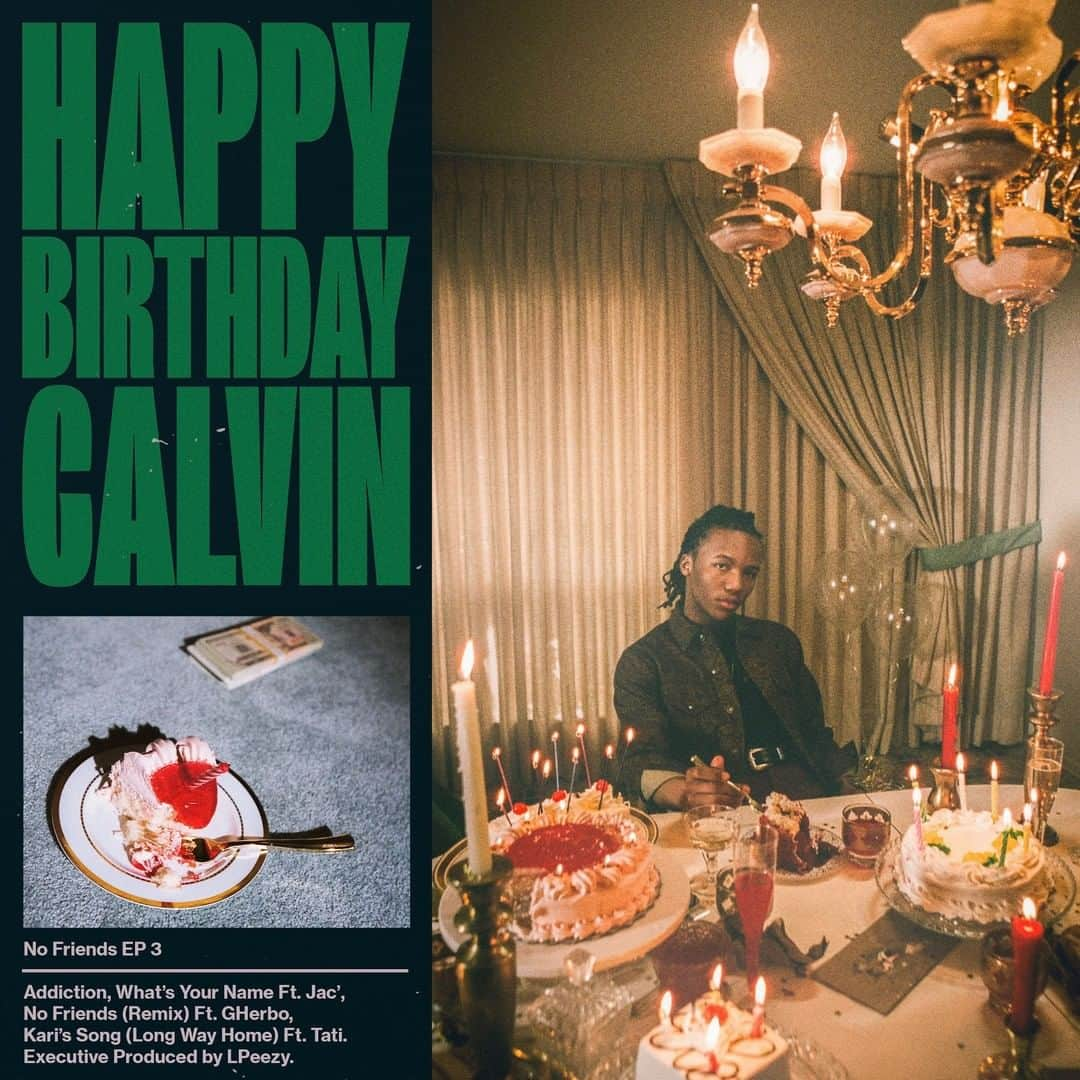 サウンドクラウドさんのインスタグラム写真 - (サウンドクラウドInstagram)「@happybirthdaycalvin dropped “No Friends EP 3” today 🎂 Hit the link in bio to head into the weekend with new music.」6月29日 3時21分 - soundcloud