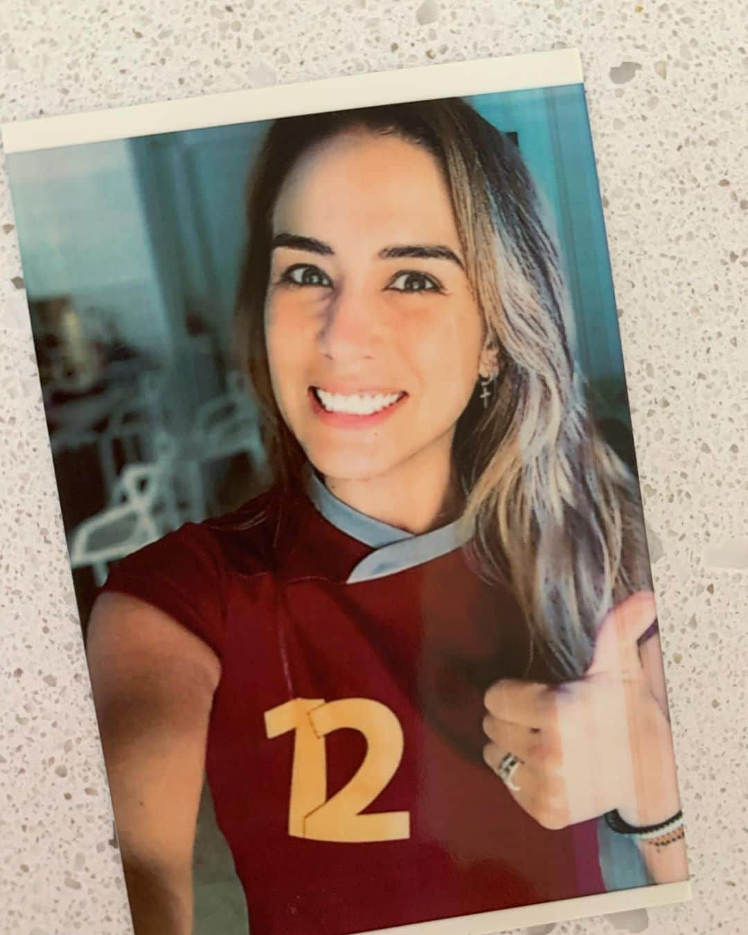 Erika De La Vegaさんのインスタグラム写真 - (Erika De La VegaInstagram)「¡AJA! Estoy lista para apoyar a la #VinoTinto en el juego contra Argentina.  #VamosVinotinto #MessiHoyNo @selevinotinto  @carlosmartinez_sport @empresaspolar #jugadornumero12」6月29日 3時37分 - erikadlvoficial